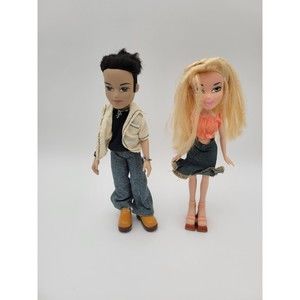Lot Of 2 Vintage Bratz Dolls Cloe Strut It & Eitan Boy 2003